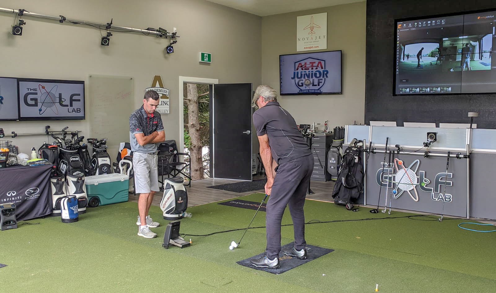 Baseline Testing The Golf Lab